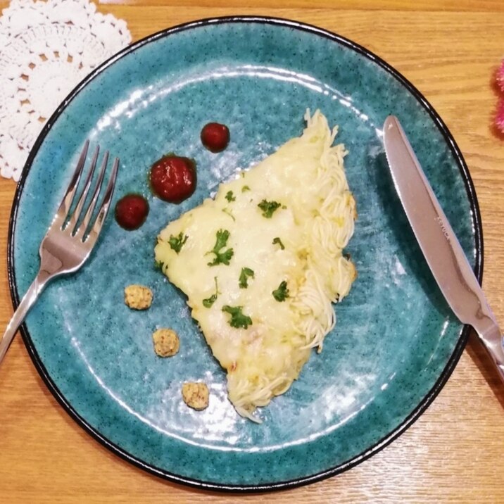 素麺とじゃがいものガレット(北海道産)